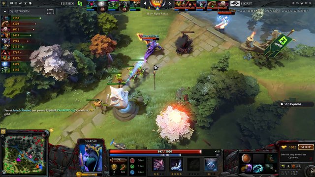 Secret vs FlipSide Grand Final Dota Pit 2016 EU Highlights Dota 2_23