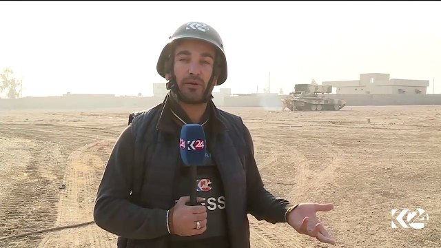 Осада Мосула- появилось видео боев курдов с джихадистами.