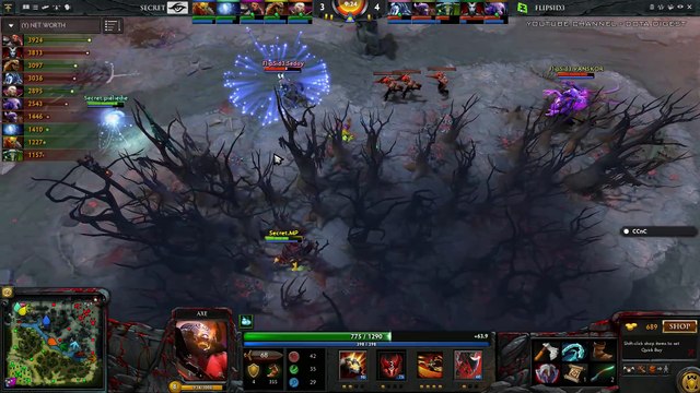 Secret vs FlipSide Grand Final Dota Pit 2016 EU Highlights Dota 2_66