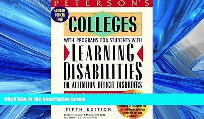 READ book  Peterson s Colleges With Programs for Students With Learning Disabilities or Attention