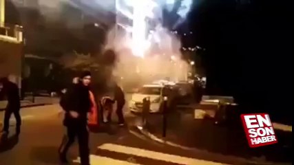 Fransa'da Türk konsolosluğuna molotoflu saldırı