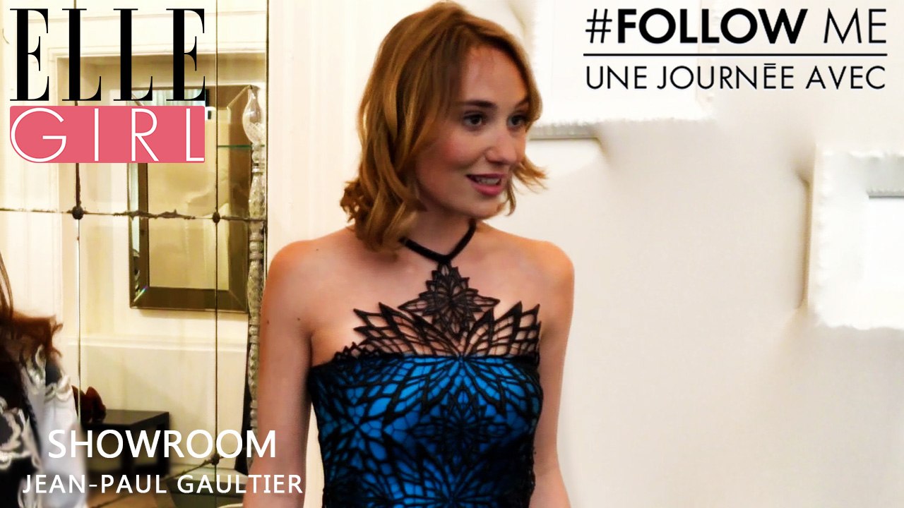 Showroom Jean-Paul Gaultier | Follow Me, une journée avec... Déborah François | En exclusivité sur ELLE Girl