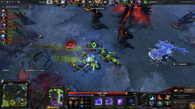 Secret vs FlipSide Grand Final Dota Pit 2016 EU Highlights Dota 2_87