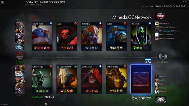 XctN vs Mineski Dota Pit 2016 SEA Elimination Match Highlights Dota 2_1