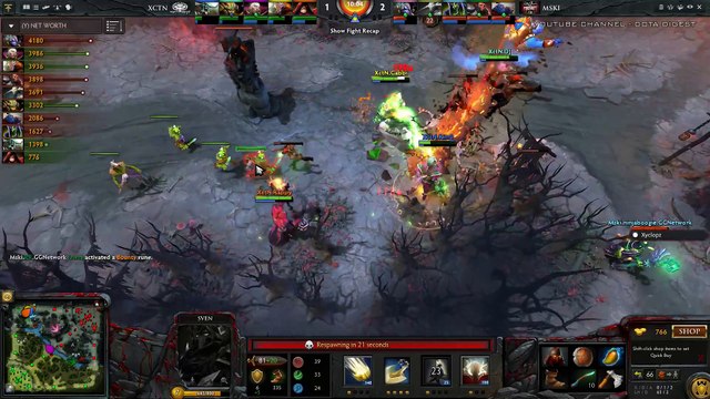 XctN vs Mineski Dota Pit 2016 SEA Elimination Match Highlights Dota 2_3