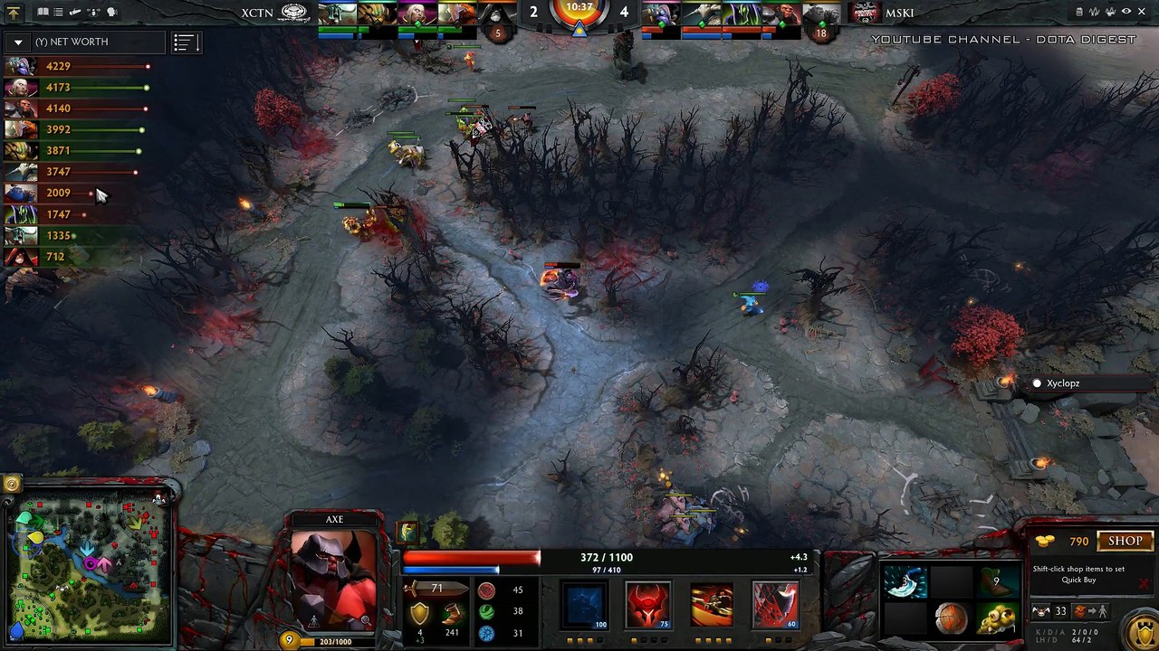 XctN vs Mineski Dota Pit 2016 SEA Elimination Match Highlights Dota 2_4