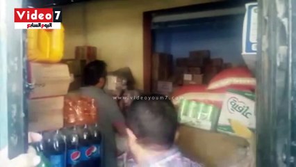 ضبط 750 كيلو سكر بمخزن تاجر فى دمياط الجديدة