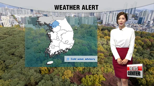 Sharp drop in temperatures, cold wave advisory in the capital area