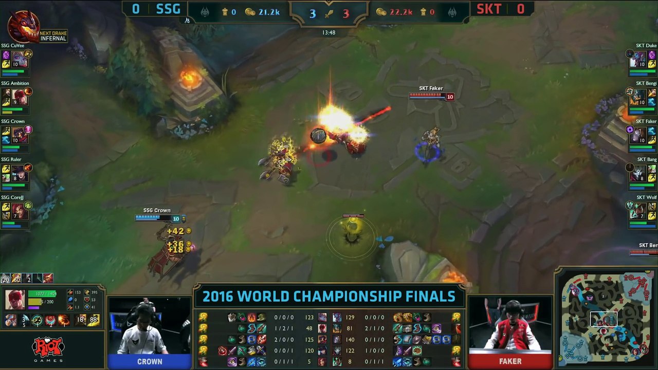 SKT vs SSG Game 1 - Final 2016 World Championship - LoL Esports - SKT vs Samsung Galaxy_34