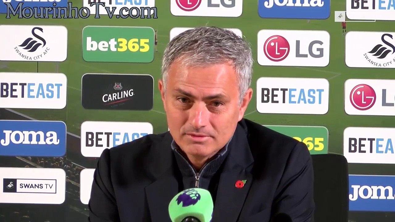 Rueda de prensa de José Mourinho tras el Swansea 1 - 3 Man United