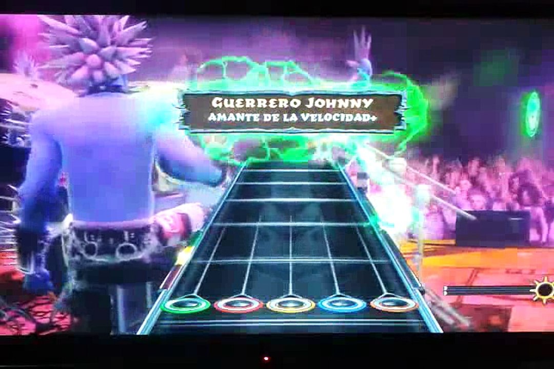 Game play guitar hero Warrior of rock! Johnny transformado Ep5 (spiderman) 99% efectividad