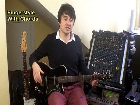 Absolute Beginners Guitar Lesson 9 - Fingerstyle with chords