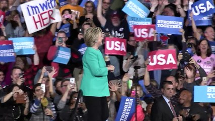 EEUU: Clinton y Trump, en el capítulo final de la campaña