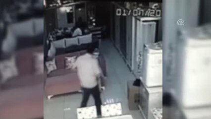 Silahlı Saldırı Güvenlik Kamerasında