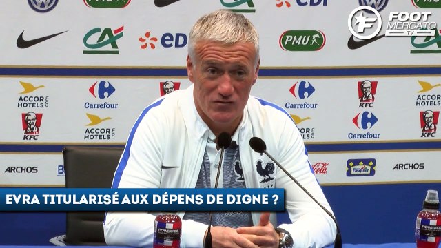Deschamps justifie l'étonnant retour en bleu de Patrice Evra