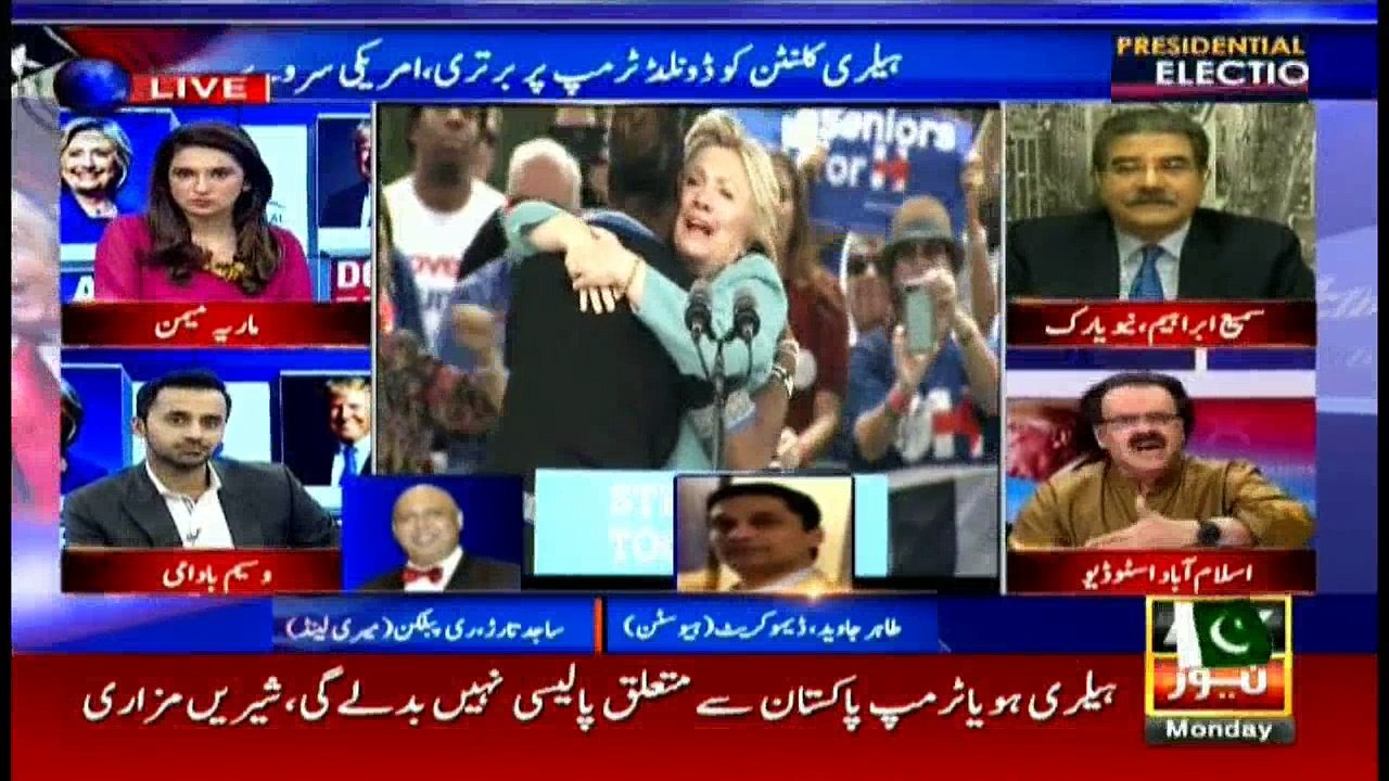 Why is Shahid Masood supporting Trump?