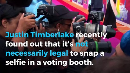 16 states where it's illegal to take a voting booth selfie