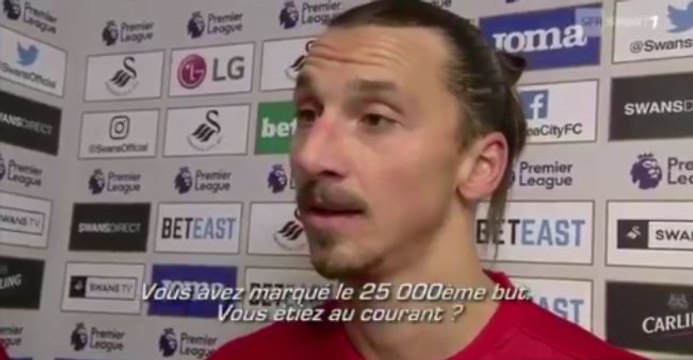 Zlatan Ibrahimovic : Sa réponse zlatanesque à un journaliste fait le buzz (Vidéo)