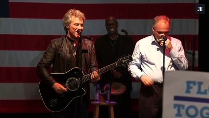 Katy Perry et Bon Jovi viennent soutenir Hillary Clinton