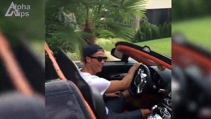 Cristiano Ronaldo shows £ 1.7 million New Bugatti Veyron 2016