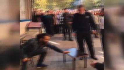 Trabzon?da Esnaf Zabıtalara ve Polis Bıçakla Direndi