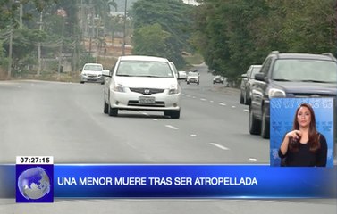 Una menor muere tras ser atropellada en vía a la costa