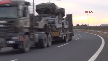Şanlıurfa Ankara ve Çankırı'dan Sevk Edilen Askeri Konvoy Gaziantep'te