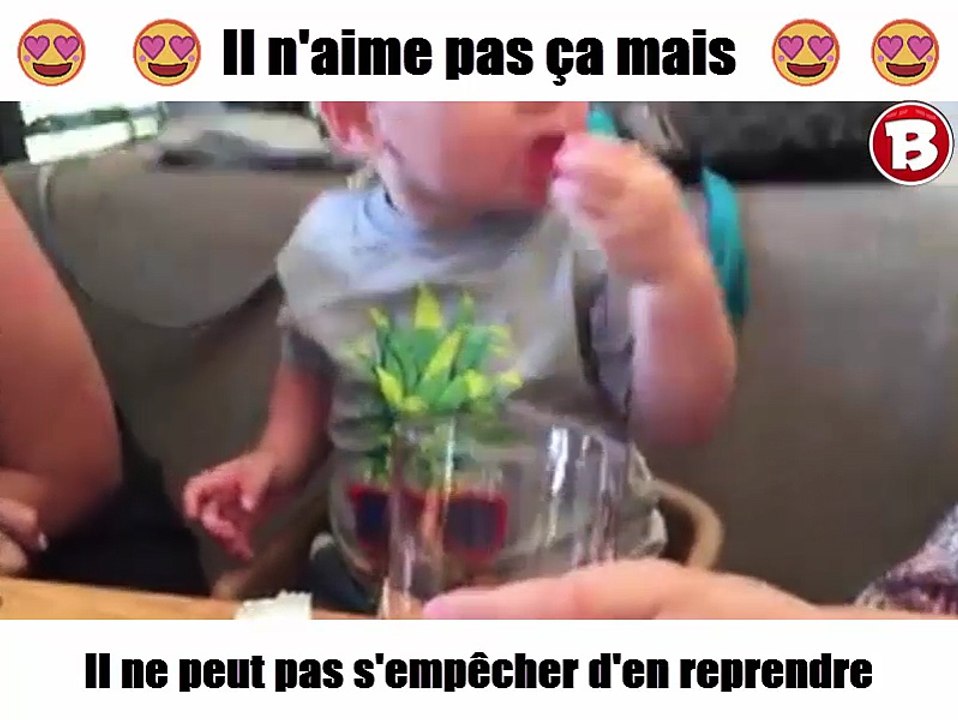 Il n'aime pas ça mais il ne peut pas s'empêcher d'en reprendre