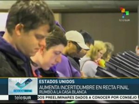 EE.UU.: encuestas dan empate técnico por la Casa Blanca