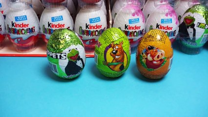 Scooby Doo & Muppets Surprise Eggs