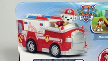 Paw Patrol Rescue Marshall EMT Ambulance Nickelodeon Unboxing Demo Review