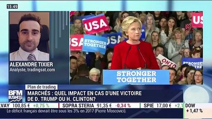 Plan de trading: "Si Donald Trump est élu, on aura un deuxième Brexit", Stéphane Ceaux-Dutheil - 07/11
