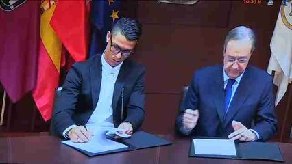 Download Video: Cristiano Ronaldo amplia contrato hasta 2021 y quiere jugar 