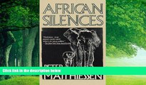 Big Deals  African Silences  Best Seller Books Best Seller