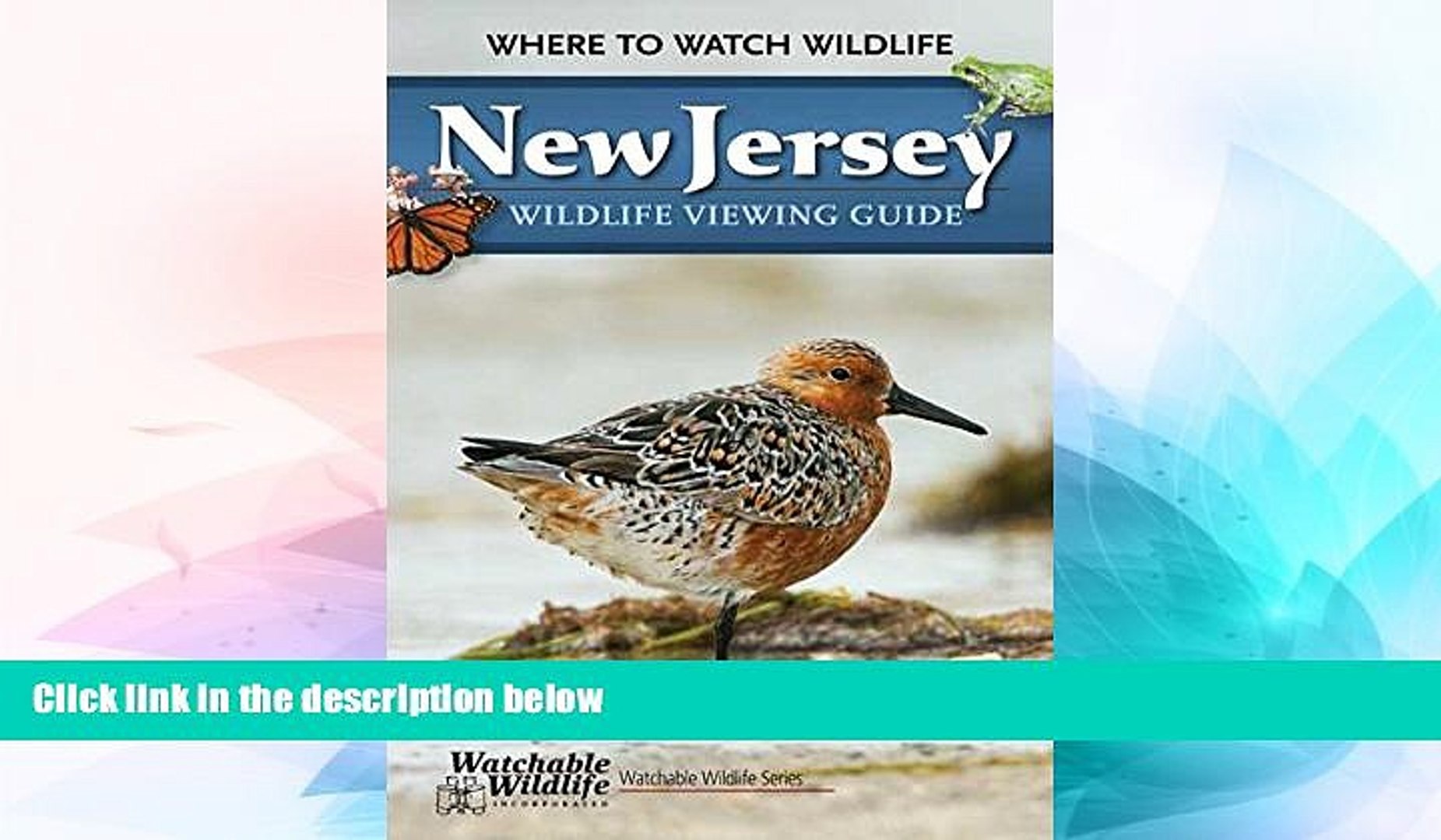 ⁣Must Have  New Jersey Wildlife Viewing Guide: Where to Watch Wildlife (Watchable Wildlife Series)