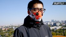 Chinese Inventor Creates Face Masks from Running Shoes to Beat Beijing Smog
