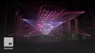 The 'Deep Web' installation is a ballet of high-precision lasers