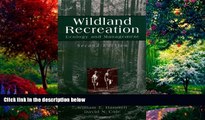 Big Deals  Wildland Recreation: Ecology and Management  Best Seller Books Best Seller