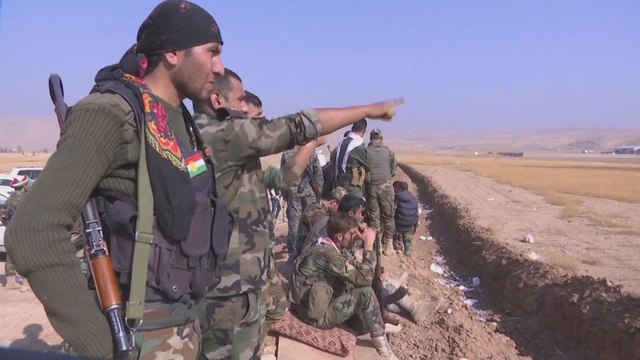 Battle for Mosul: Peshmerga push into ISIL-held Bashiqa