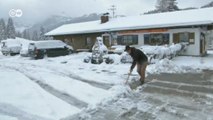 Frio chega mais cedo e leva neve à Alemanha