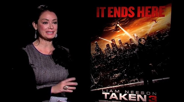 TAKEN 3- Interview with Maggie Grace and Famke Janssen