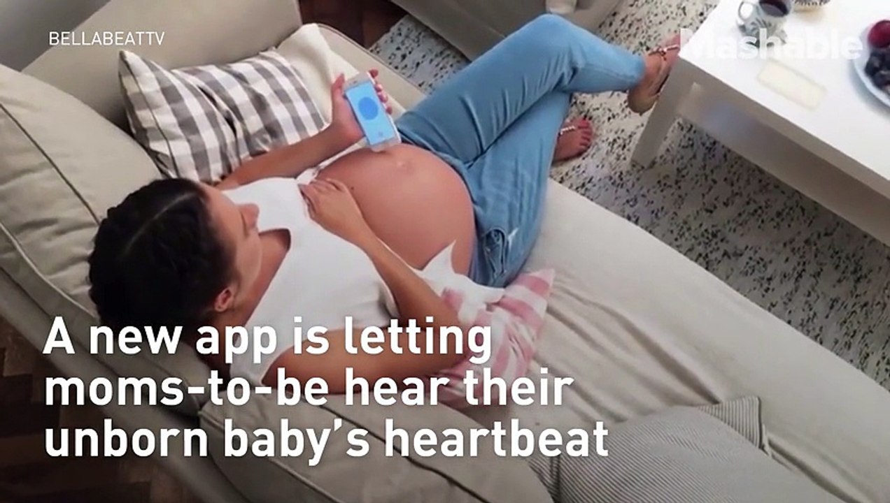 This app lets you listen and share your baby's heartbeat before it's born