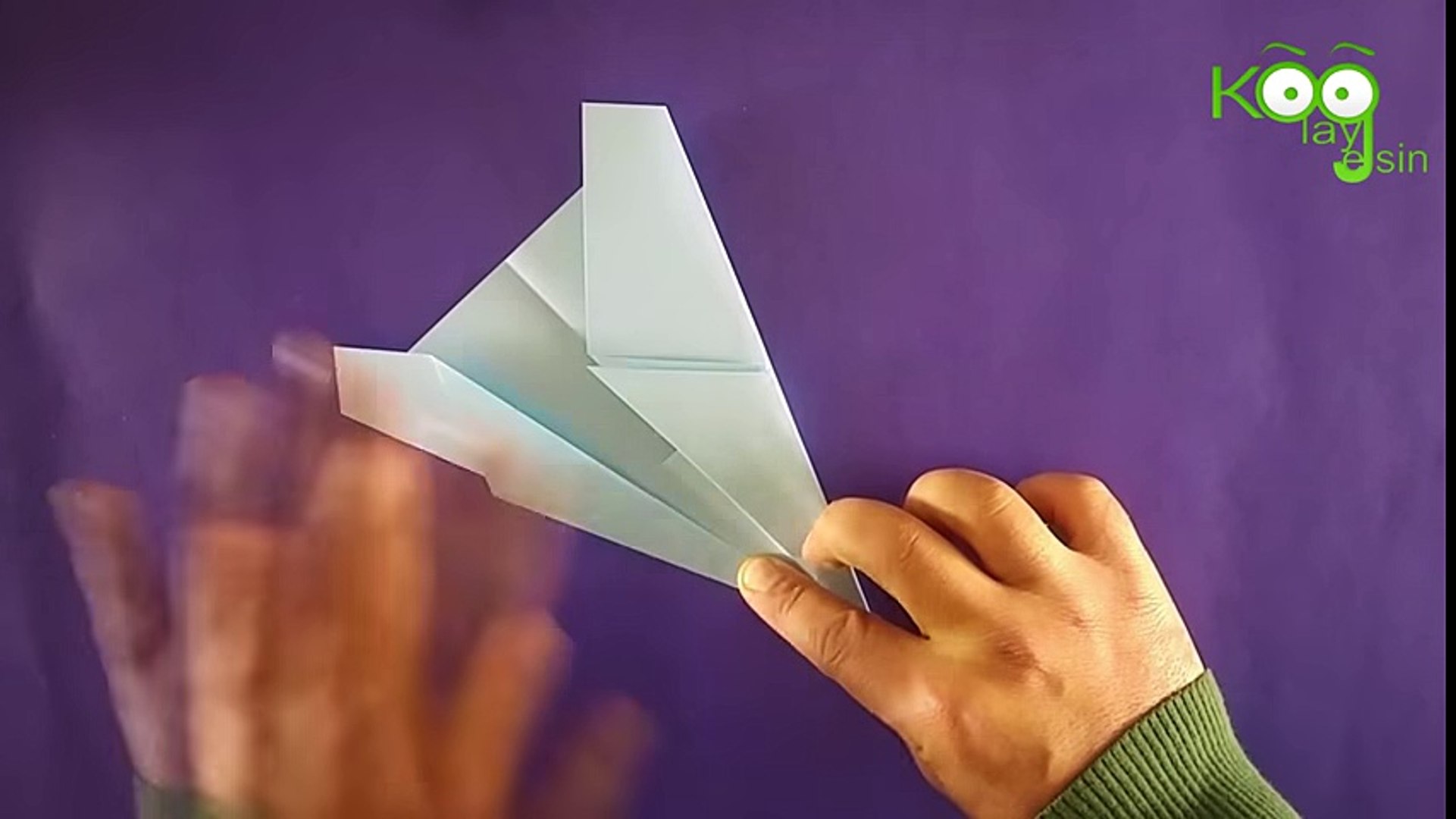 Kağıttan uçak yapımı F16 Türk Savaş Jeti 101 Metre uçabiliyor - YouTube -  Dailymotion Video