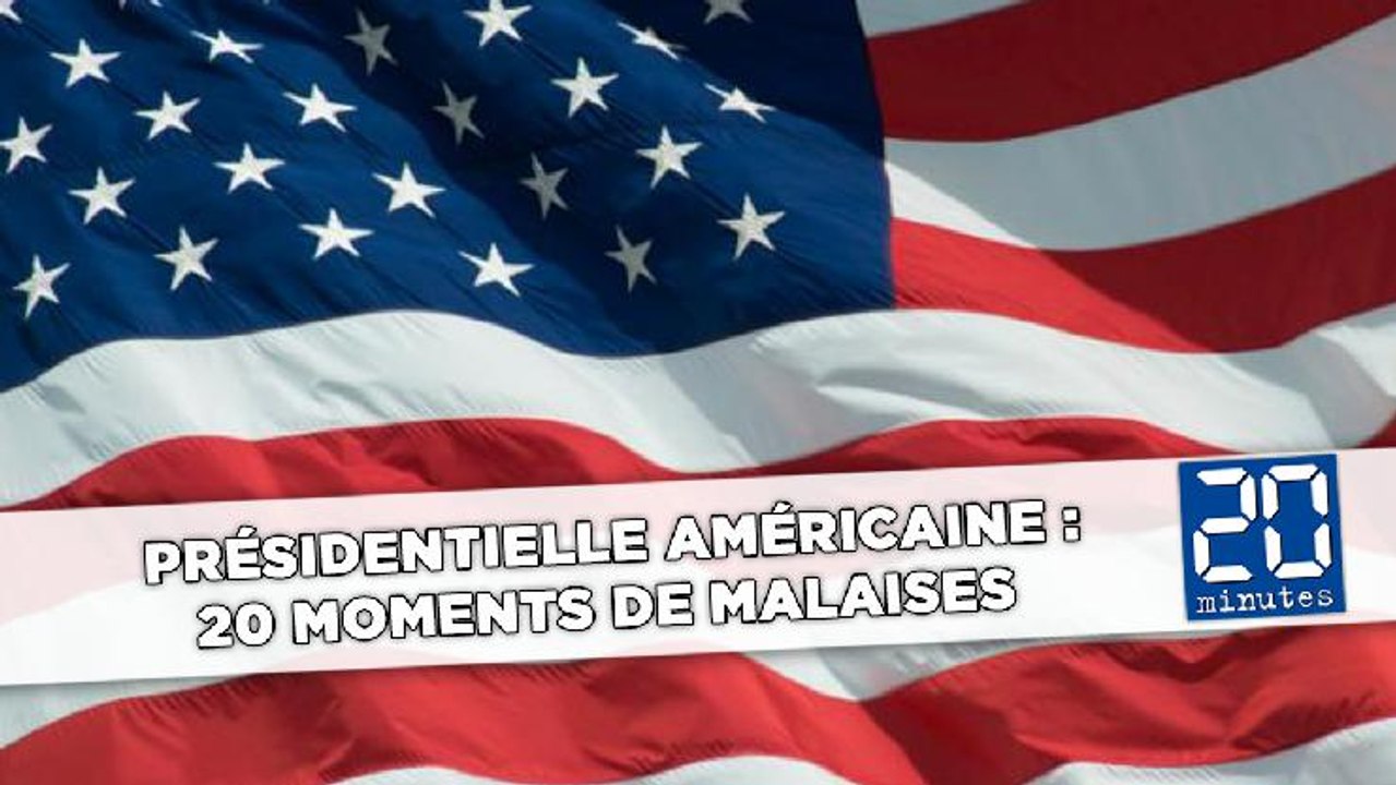 Présidentielle américaine : 20 moments de malaises