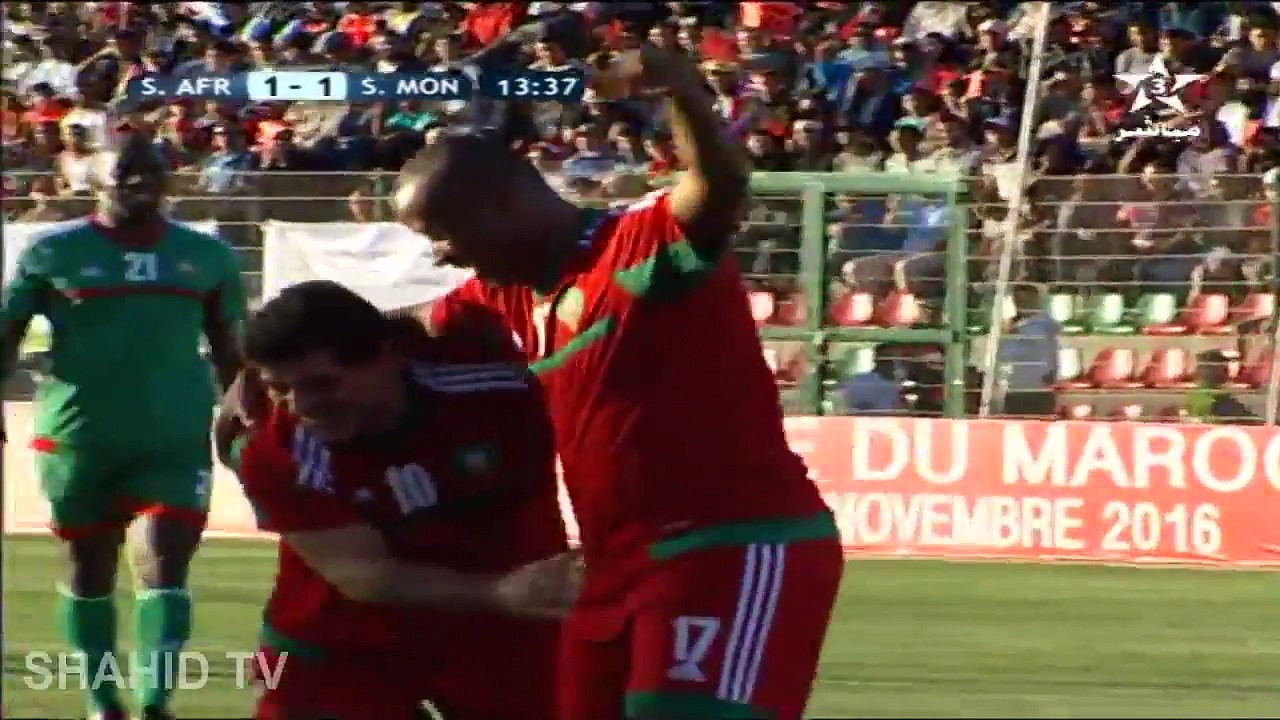 El Hadj Diouf, Fadiaga et Mamadou Niang au match de Gala 41e anniversaire de la Marche Verte au Maroc