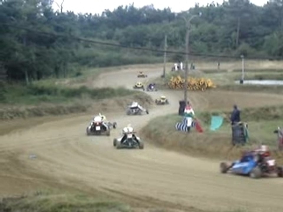 COURSE FINALE UFOLEP 07 KART CROSS 600 A MINZAC