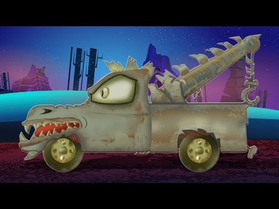 Tow truck | Scary Vehicles | Street vehicles