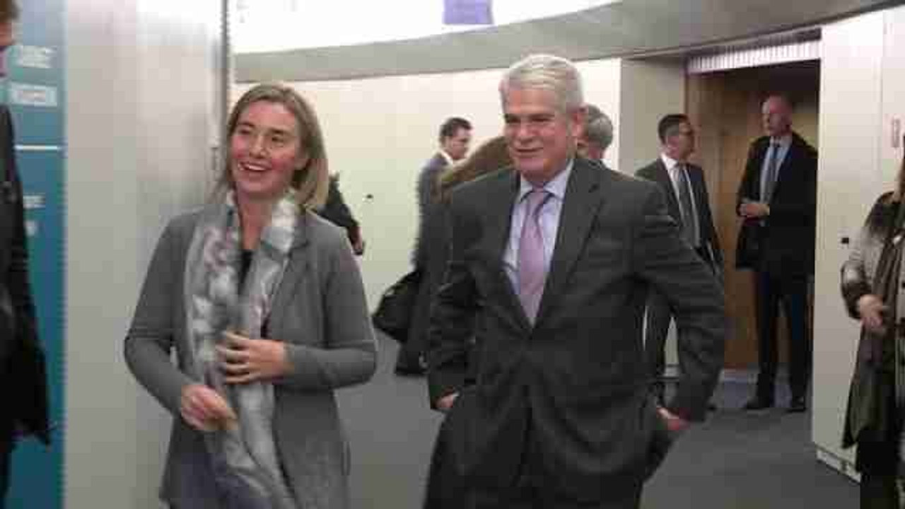 El ministro de Exteriores, Alfonso Dastis, se presenta a las instituciones europeas