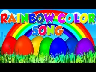 Rainbow Colors Song | Learn Colors with Nursery Rhymes for Kids