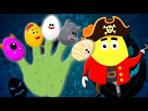 crazy eggs | halloween finger family | scary rhymes | monsters song | nursery rhymes | kids songs